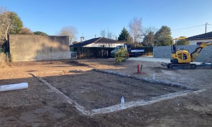 Terrassement pour deux projets de construction — Saint Caprais de Bordeaux — photo 2