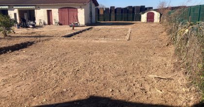 Terrassement pour deux projets de construction — Saint Caprais de Bordeaux — photo 5