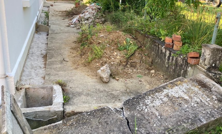 Aménagement d’une nouvelle terrasse — Bassens — photo 1